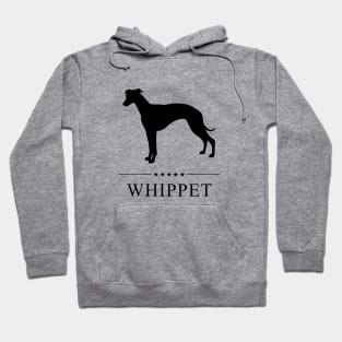 Whippet Black Silhouette Hoodie